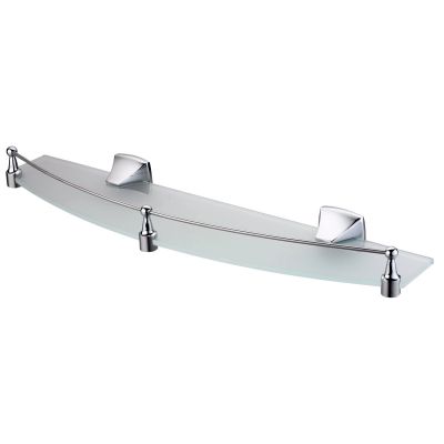 Полка стеклянная Wasser Kraft Wern К-2544 (К-2524) с бортиком