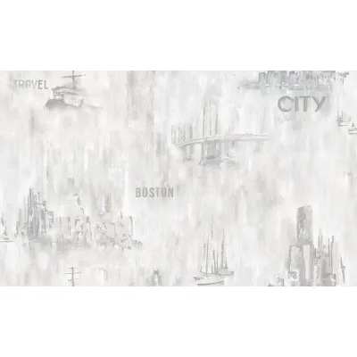 Обои Home Color Haven НС71846-14 виниловые на флизелине 1,06х10,05м, серый