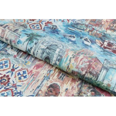 Обои KERAMA MARAZZI Впечатление КМ6604 виниловые на флизелине 1,06х10,05м, мотив, цветной