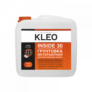 Грунтовка интерьерная для внутренних работ KLEO INSIDE 30.3 кг