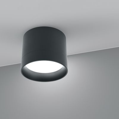 Светильник накладной Feron HL353 GX53 черный 820х820х700мм