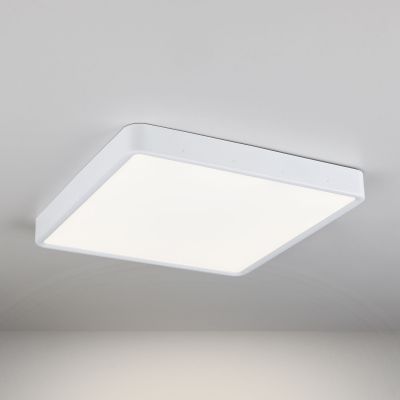 Светильник светодиодный накладной Elektrostandard DLS034 24W(1760lm) 4200K 4K квадрат металл/стекло