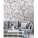 Обои Solo Blooming City SL8627-24 виниловые на флизелине 1,06х10,05м, розовый