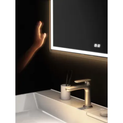 Зеркало Kerama Marazzi Tecno TE.mi.70 с подсветкой LED 70, с функцией антизапотевание, белое глянцевое