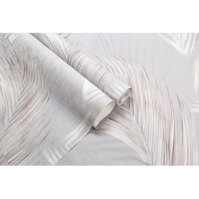 Обои Home Color Tropical Shades НC71973-42 виниловые на флизелине 1,06x10,05м, серый