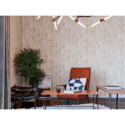 Обои Home Color Pine НС71383-12 виниловые на флизелине 1,06x10,05м бежевый