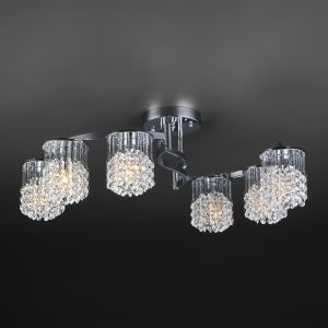Люстра потолочная Eurosvet 3222/6 хром Strotskis