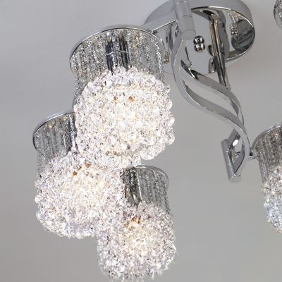 Люстра потолочная Eurosvet 3222/6 хром Strotskis
