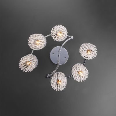 Люстра потолочная Eurosvet 3222/6 хром Strotskis