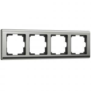 Рамка на 4 поста Werkel WL02-Frame-04 (W0041602) глянцевый никель
