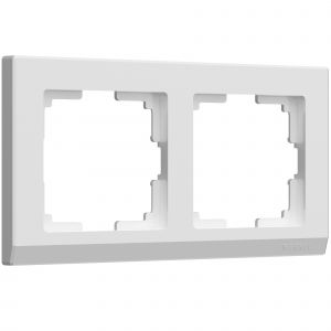 Рамка на 2 поста Werkel WL04-Frame-02-white (W0021801) белый