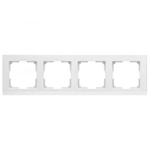 Рамка на 4 поста Werkel WL04-Frame-04-white (W0041801) белый