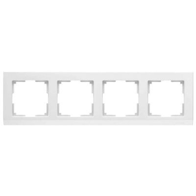 Рамка на 4 поста Werkel WL04-Frame-04-white (W0041801) белый