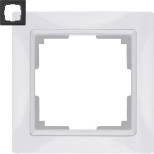 Рамка на 1 пост Werkel WL03-Frame-01-white (W0011901) белая