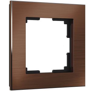Рамка на 1 пост Werkel WL11-Frame-01 (W0011714) коричневый алюминий