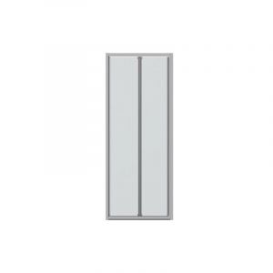 Душевая дверь в нишу ENCANTO STELLA ED100.4120A 1000х2000 мм одна "складная" дверь, профиль алюминий полир.