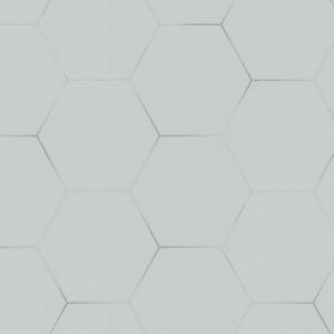 Обои Trend Color Hexagon Top Velvet ТС72088-41 виниловые на флизелине 1,06x10,05м, серый