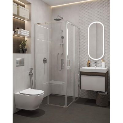 Унитаз подвесной Kerama Marazzi Modula MO.wc.02, безободковый, с крепежом, белый глянцевый