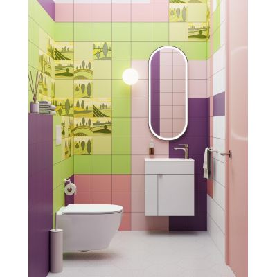 Унитаз подвесной Kerama Marazzi Modula MO.wc.02, безободковый, с крепежом, белый глянцевый