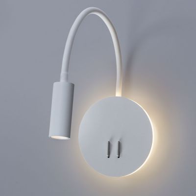 Спот светодиодный для чтения с выключателем Electra Arte Lamp Electra A8231AP-1WH