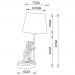 Лампа настольная Arte Lamp Gustav A4420LT-1GO золото
