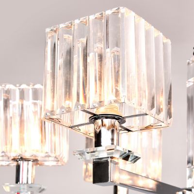 Люстра подвесная AMBRELLA LIGHT TRADITION TR4522/6 CH/CL хром