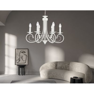 Люстра подвесная Ambrella TR9611/6 WH
