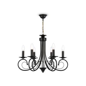 Люстра подвесная AMBRELLA LIGHT TRADITIONAL TR9612/6 BK