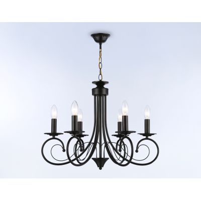 Люстра подвесная AMBRELLA LIGHT TRADITIONAL TR9612/6 BK
