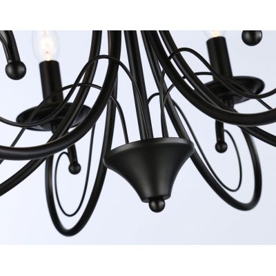 Люстра подвесная AMBRELLA LIGHT TRADITIONAL TR9612/6 BK