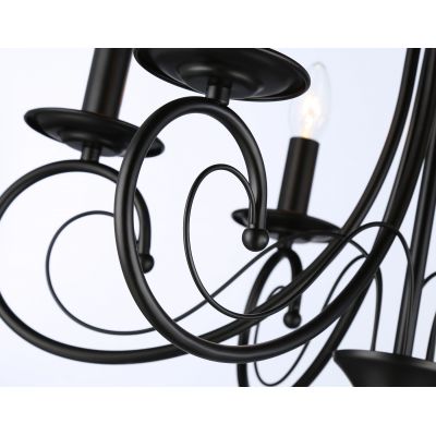 Люстра подвесная AMBRELLA LIGHT TRADITIONAL TR9612/6 BK