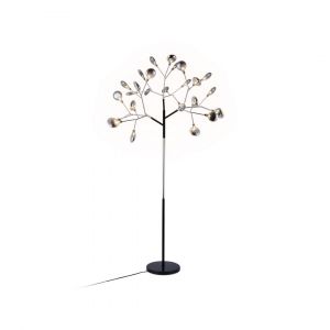 Торшер Ambrella TR3030/27 BK/SM черный/дымчатый G4/27 20W D840x1700мм