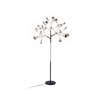 Торшер Ambrella TR3030/27 BK/SM черный/дымчатый G4/27 20W D840x1700мм