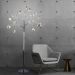 Торшер Ambrella TR3030/27 BK/SM черный/дымчатый G4/27 20W D840x1700мм