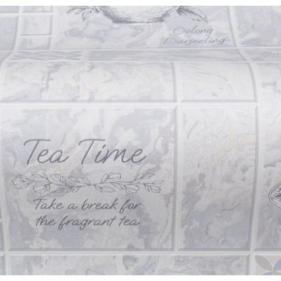 Обои Home Color Tea Time НC11060-46 виниловые на бумаге 0,53х10,05м, серый