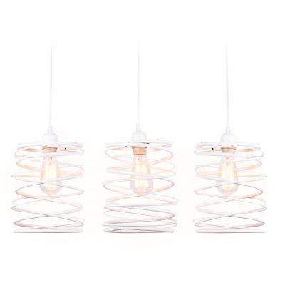 Светильник подвесной Ambrella TR8402/3 E27/3 60W 740х210х730 белый