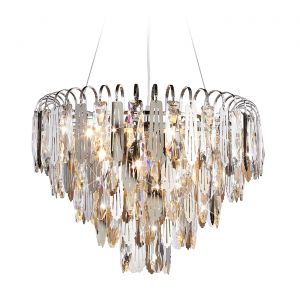 Люстра подвесная Ambrella Traditional TR5255/8 CH/CL хром/прозрачный