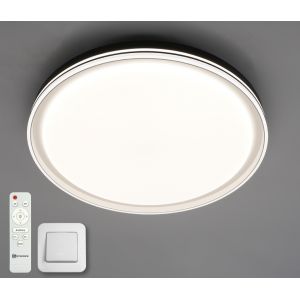 Светильник светодиодный управляемый ESTARES OLIVER 100W R-IRC-510x70-WHITE/BLACK/WHITE-220-IP40