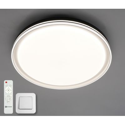 Светильник светодиодный управляемый ESTARES OLIVER 100W R-IRC-510x70-WHITE/BLACK/WHITE-220-IP40
