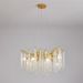 Люстра подвесная ESTARES ROXANA 65 E14х8 R-600x1200-GOLD/CRYSTAL-220-IP20