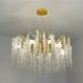 Люстра подвесная ESTARES ROXANA 65 E14х8 R-600x1200-GOLD/CRYSTAL-220-IP20