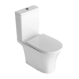 Унитаз напольный Kerama Marazzi KMKPWc63GWh2 Кей-Про  с бачком и сиденьем, с комплектом креплений, белый глянцевый