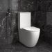 Унитаз напольный безободковый Kerama Marazzi Sfera/Сфера SF.wc.01, с сиденьем, белый глянцевый