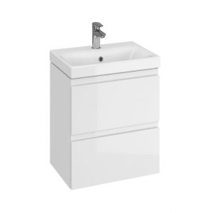 Тумба подвесная Cersanit  Moduo 50 Slim SB-SZ-MOD-MO50Sl/Wh