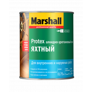Лак Marshall Protex Яхтный глянцевый 0,75л.
