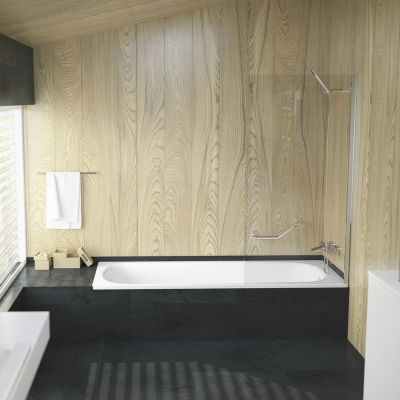 Стальная ванна BLB Universal HG 1700х750х550, с ножками, без ручек