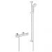 Термостатический смеситель для душа Grohe Grohtherm 34566001 с душевым гарнитуром New Tempesta II, душевая штанга 900 мм, хром
