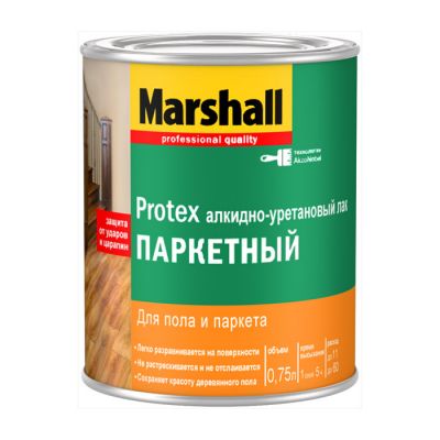 Лак Marshall Protex Паркетный матовый 0,75л.