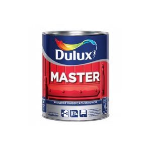 Краска Dulux Master 30 полуматовая универсального применения BW 1л