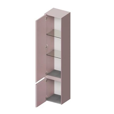 Пенал Kerama Marazzi Cubo/Кубо CU.165LH\MAL подвесной левый 165, мальва матовый
